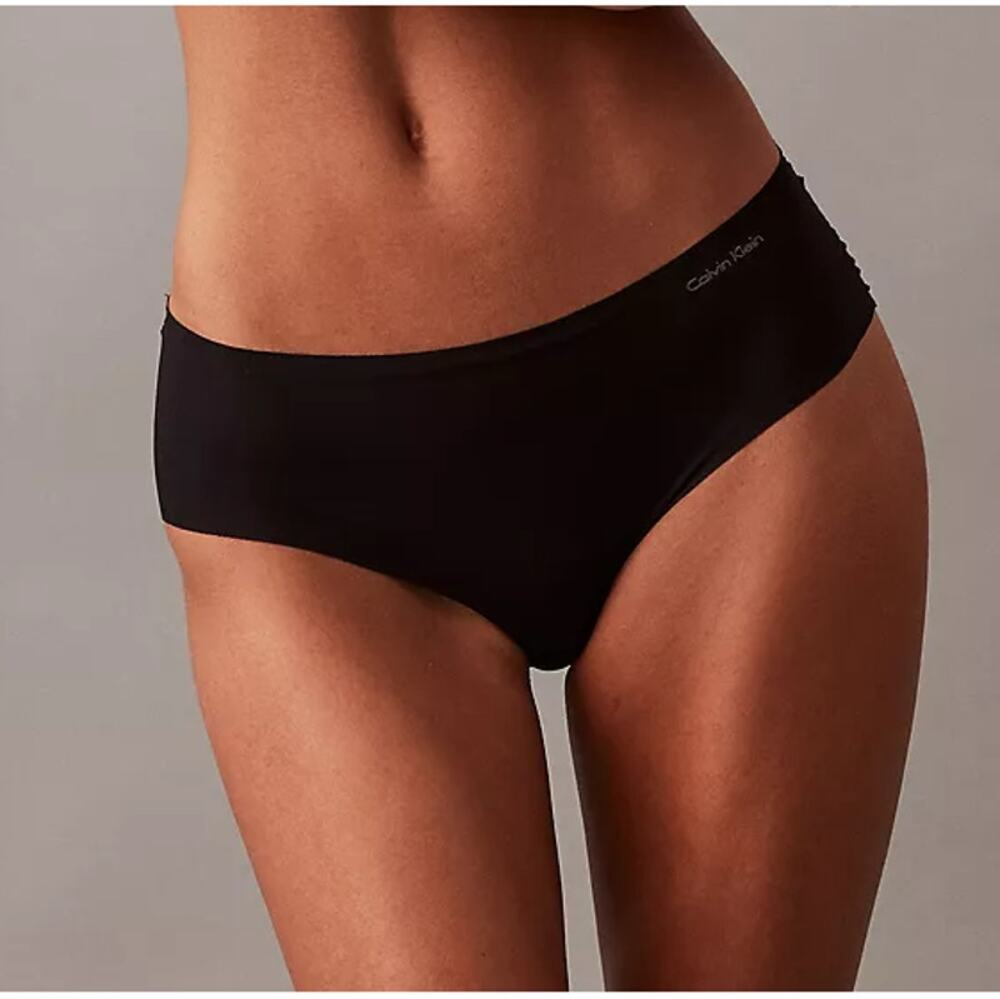 NEW CALVIN KLEIN Black Moonlight Jade Invisibles Hipster Size L Lot Of 2